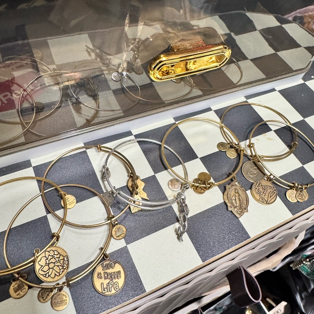 Alex and Ani Bracelet set